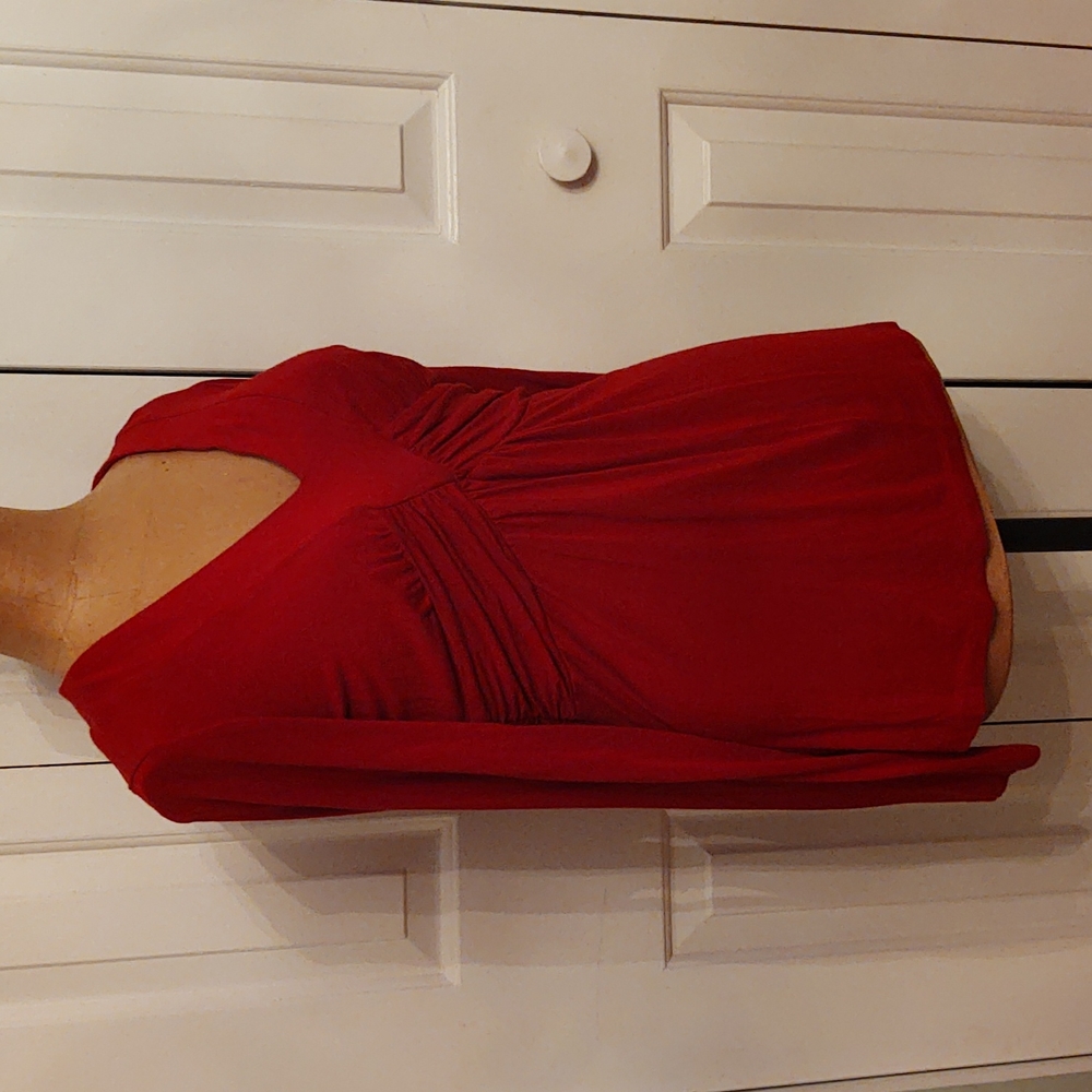 Ann Taylor Loft red top